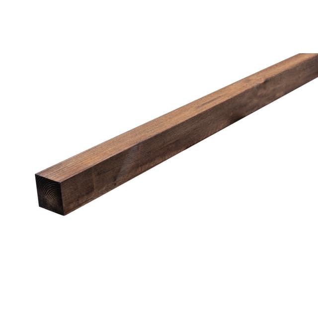 45X45 STAKETLÄKT BRUN 4,2 M MÖREROYAL CONCISE | Beijerbygg Byggmaterial