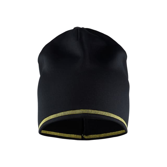 FLEECEMÖSSA 2023 2532 SVART/GUL ONESIZE | Beijerbygg Byggmaterial