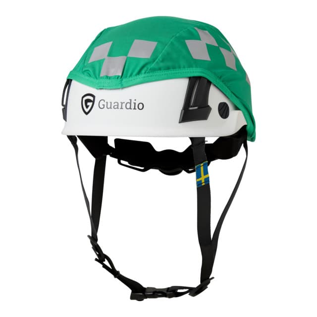 HJÄLMÖVERDRAG AMBULANS GUARDIO GRÖN/REFLEX ONE SIZE | Beijerbygg Byggmaterial