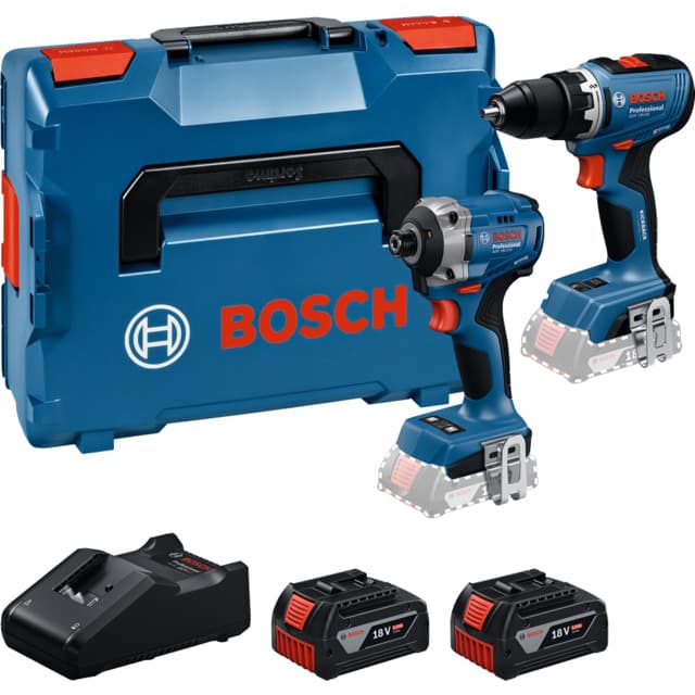 VERKTYGSSET 18V GSR/GDR 2X5AH L-BOXX | Beijerbygg Byggmaterial