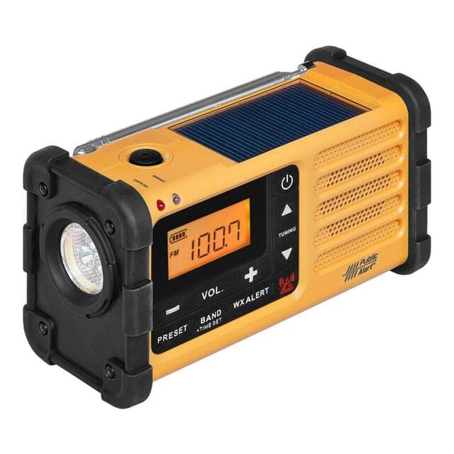 SANGEAN SOLAR POWER FM/AM FM/AM-RADIO, FICKLAMPA, MMR88 | Beijerbygg Byggmaterial