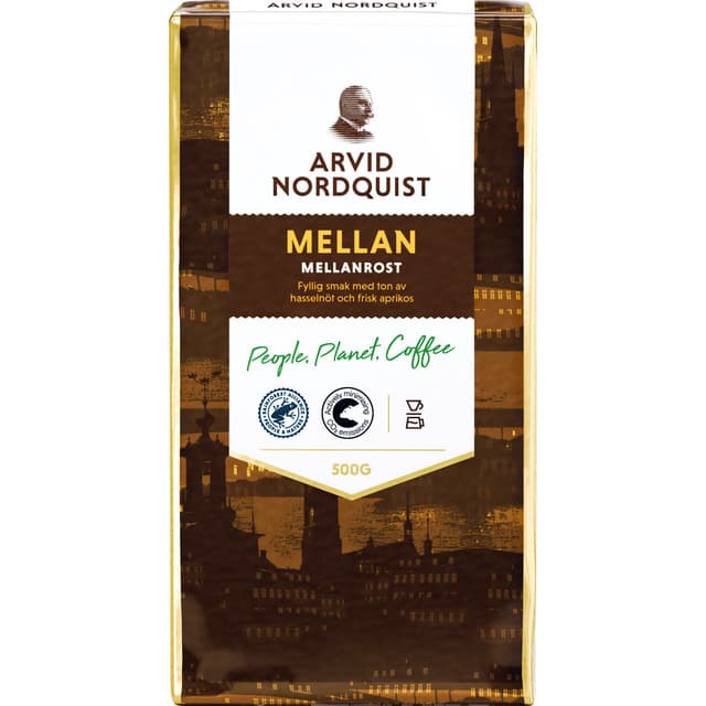 KAFFE CLASSIC MELLANROST 500G BRYGG UTZ-CERTIFIERAT   (12) | Beijerbygg Byggmaterial