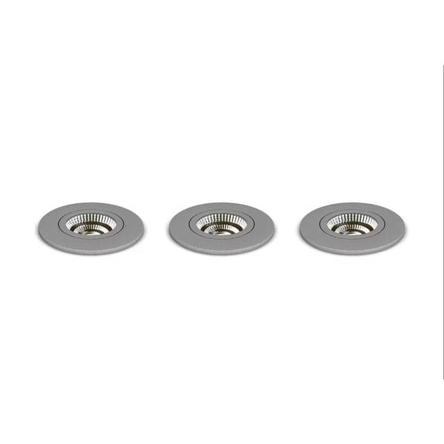 SPOTLIGHT LED INK DRIVER SILV 3 PACK | Beijerbygg Byggmaterial