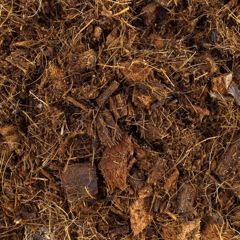 Kokosfiber i block, 1 kg, naturligt odlingssubstrat, biologiskt nedbrytbart, dränering, syresättning, för odling.