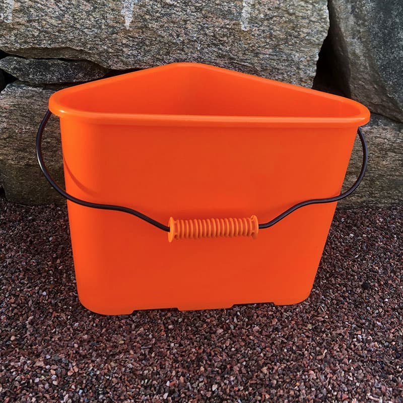 Hink Trican Fashion 17 L orange, ergonomisk PP-hink 17 l med pip och markeringar
