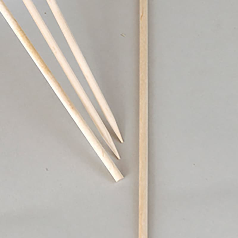 Blompinnar 30 cm, trä, 10-pack, stöd för växter, unga plantor, grönsaker, klättrande växter.