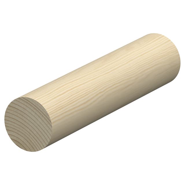 43MM RUNDSTAV FURU L=2,4M OBEHANDLAD RAW (10) | Beijerbygg Byggmaterial