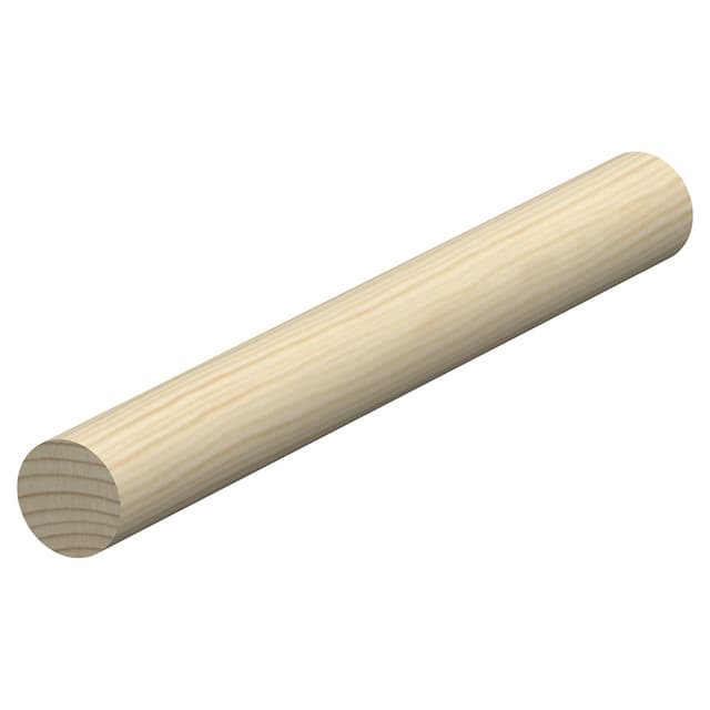 21MM RUNDSTAV FURU L=1,0M OBEHANDLAD RAW (10) | Beijerbygg Byggmaterial