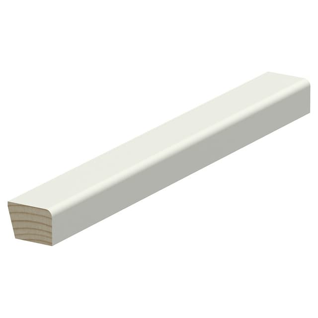 15X21 SMYGLIST VITMÅLAD L=2,4M FURU RAW (20) | Beijerbygg Byggmaterial