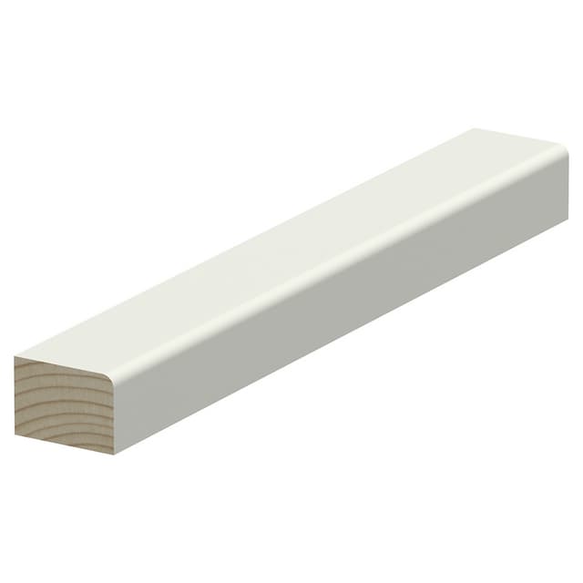 19X27 SALNINGSLIST VIT L=2,09M 1RK FURU RAW (10) | Beijerbygg Byggmaterial