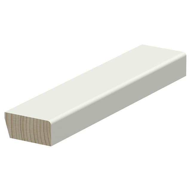 21X43 SALNINGSLIST VIT L=2,4M 1RK FURU RAW (10) | Beijerbygg Byggmaterial