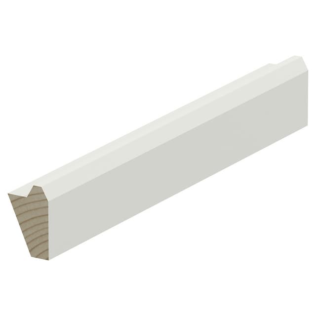 21X33 SKUGGLIST VITMÅL L=3,0M FURU RAW (10) | Beijerbygg Byggmaterial