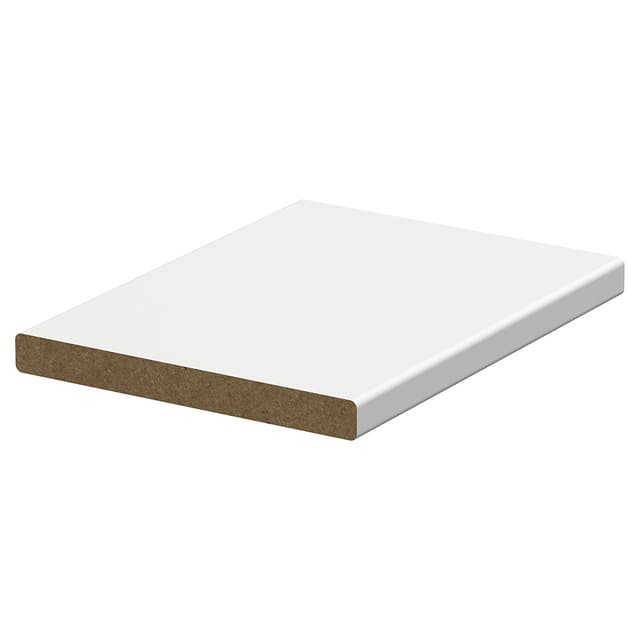 16X170 DÖRROMFATTN HELVIT 4,2M NCS 0500 MDF RAW (2) | Beijerbygg Byggmaterial