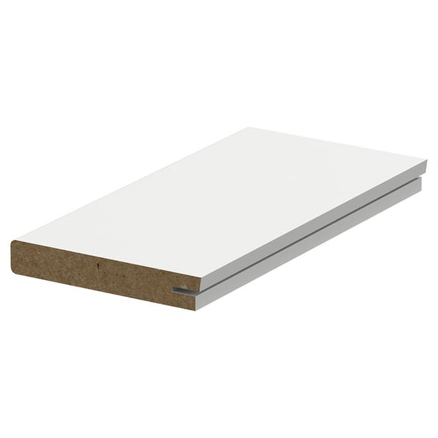 16X150 FÖNSTERSMYG HELVIT 4,20 NCS 0500-N MDF RAW (2) | Beijerbygg Byggmaterial