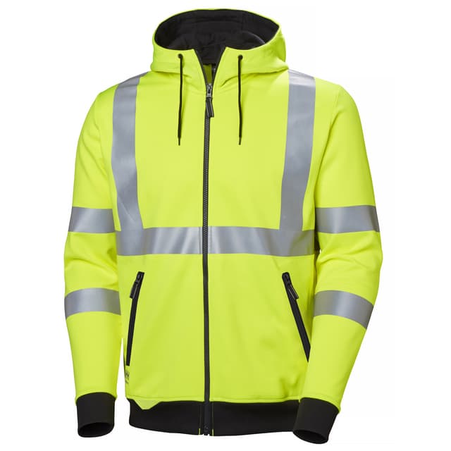 LUVTRÖJA VARSELGUL KL3 XS MED DRAGKEDJA ADD VIS | Beijerbygg Byggmaterial