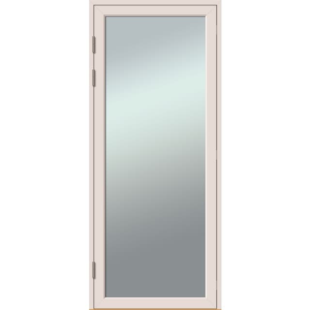 ALTANDÖRR TRÄ/ALU 10X20 V RAW VHDSAL VIT ENKEL HELGLAS | Beijerbygg Byggmaterial