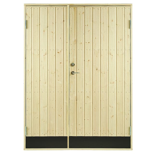 DUBBELDÖRR 10 GR 13X19 RAK-D SPIKAD, PANEL DUBBELDÖRR 10 GR | Beijerbygg Byggmaterial