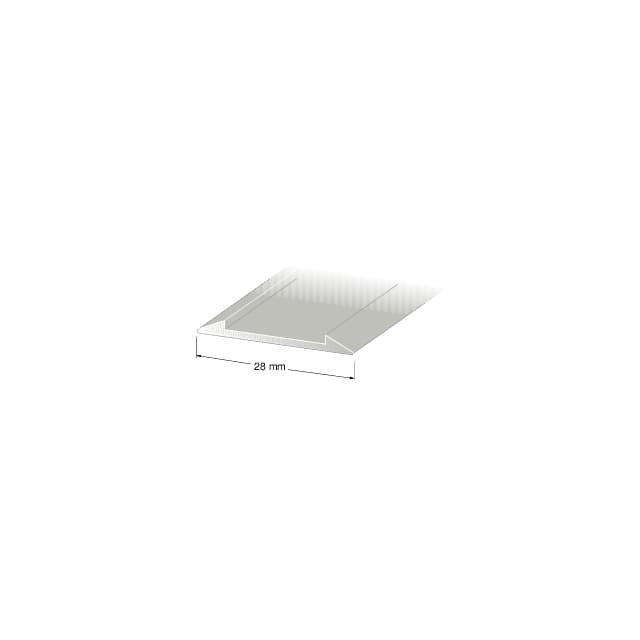 SKARVLIST 28 MM SILVER 100CM FRP=12 ST NR 161 DURIWOOD | Beijerbygg Byggmaterial