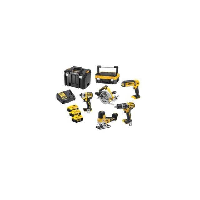 MASKINPAKET DCK500P3T 3X5,0AH 3XTSTAK 5DELAR 18V | Beijerbygg Byggmaterial