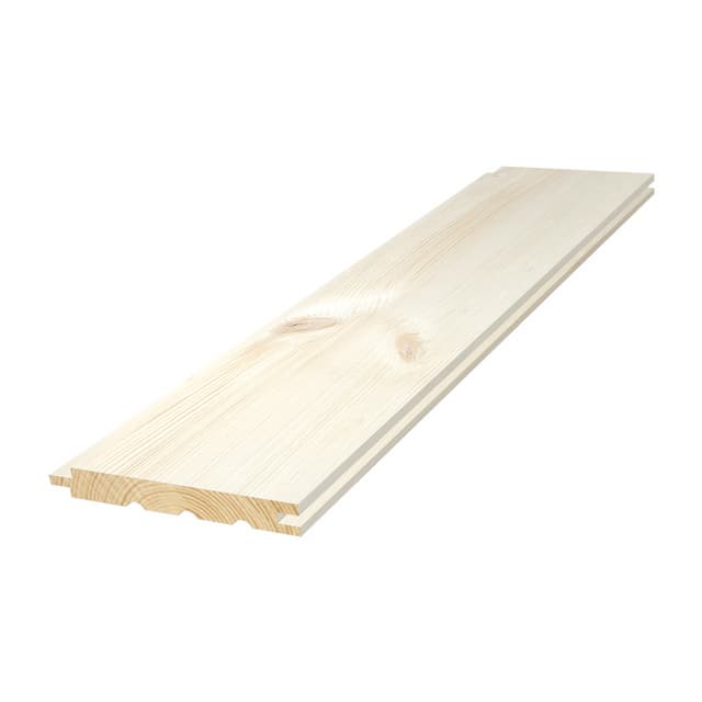 PANEL TREND SLÄT FURU 13X120X3300MM 8ST | Beijerbygg Byggmaterial