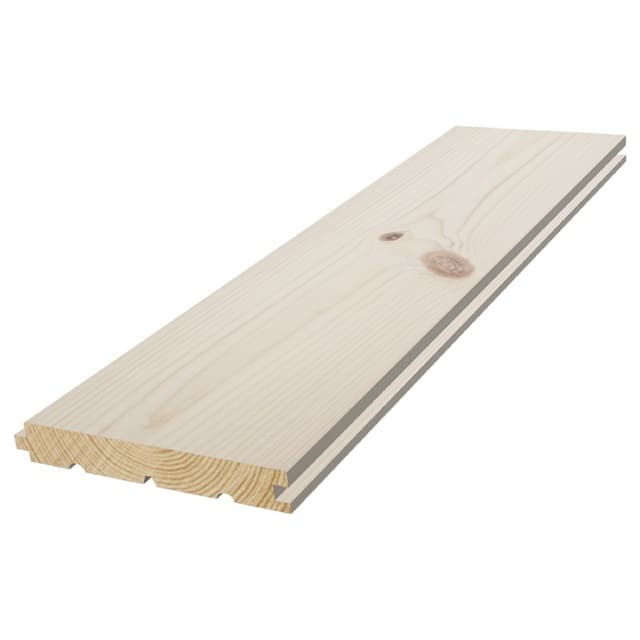 FURUGOLV OLJAD VIT 25X162X3600 2,33 M2/PKT MOELVENGOLVET | Beijerbygg Byggmaterial