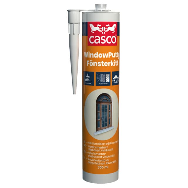 FÖNSTERKITT NATUR 300ML CASCO | Beijerbygg Byggmaterial