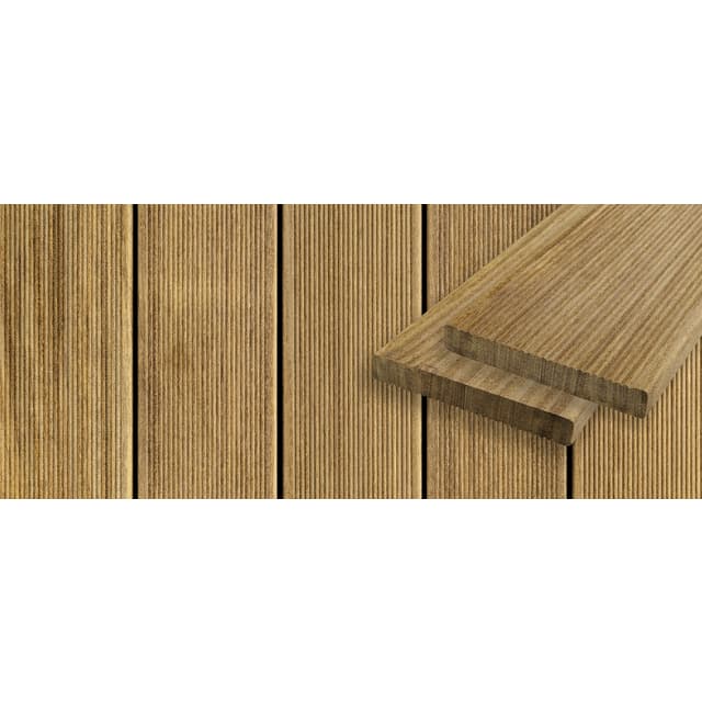21X145 TRALL CUMARU SLÄT/RILL RAW MONTAGE&SKÖTSEL ENL. ANV. | Beijerbygg Byggmaterial
