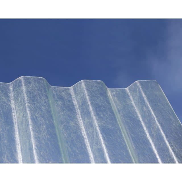 TAKPLAST HALLEPLATTAN TRANSPARENT 2500X1140MM | Beijerbygg Byggmaterial
